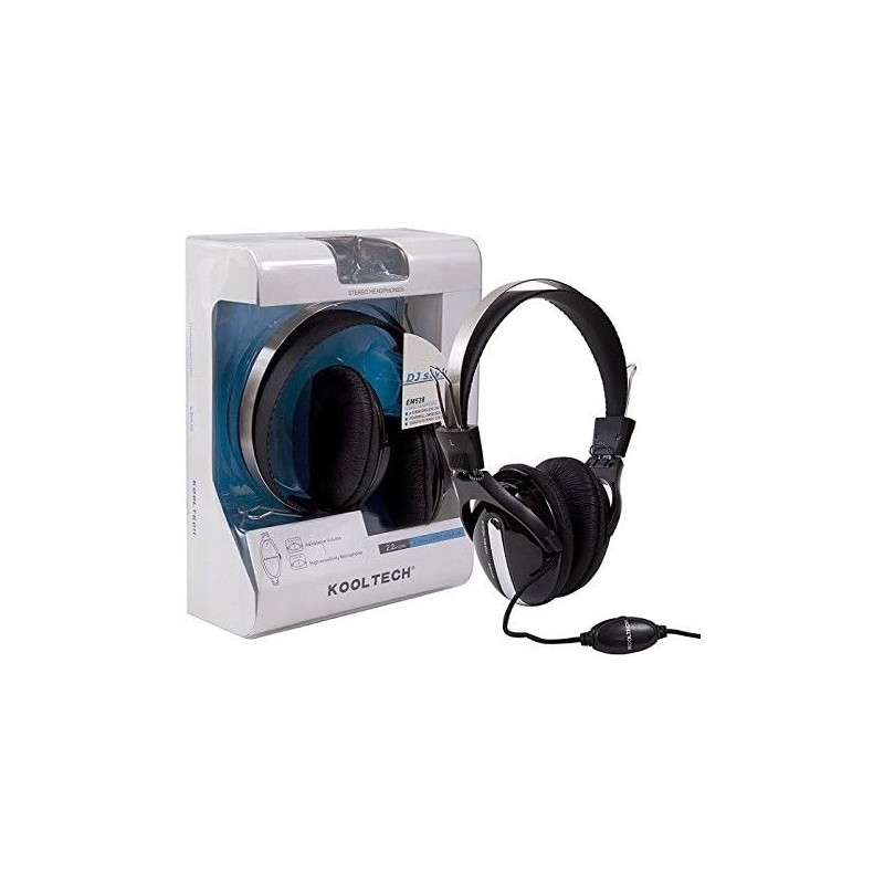 Outlet Kooltech EM-538 stereofoniczny zestaw słuchawkowy z mikrofonem