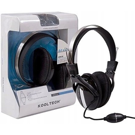 Outlet Kooltech EM-538 stereofoniczny zestaw słuchawkowy z mikrofonem