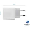 Outlet MUTTO Ładowarka 2 porty USB C/USB A moc 10W uniwersalna szybka