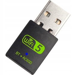 Outlet Karta sieciowa zewnętrzna Tokma 600 Mb/s pasmo 2.4/5 Ghz USB 2.0