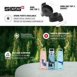 Outlet Stalowy bidon butelka na wodę Sigg Myszka Miki retro 0,6 L