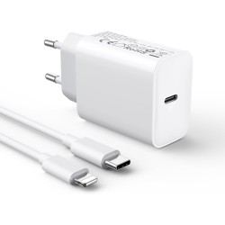 Outlet G3627 Ładowarka + kabel lightning - usb C do iPhone'a 30 W wydajna