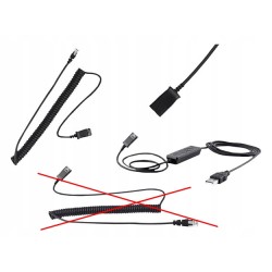 Outlet Sandberg USB+RJ9/11 Headset Pro Stereo 126-30 dł. przewodu 2.1 m