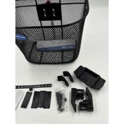 Outlet Kosz rowerowy przedni FISCHER 33 x 25 x 24 cm max obciążenie 5 kg