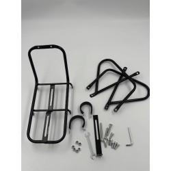 Outlet Przedni bagażnik rowerowy ładowność do 15 kg 23 x 12,5 x 37 cm