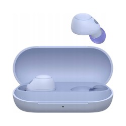 Outlet Słuchawki bezprzewodowe dokanałowe Sony WF-C700N Fioletowe Bluetooth