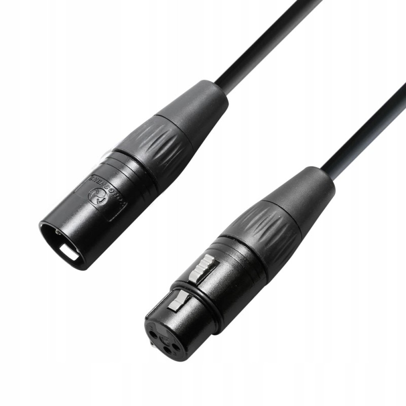 Outlet ADAM HALL K4KMMF KABEL MIKROFONOWY XLR - XLR 0.5m miedziany OFC