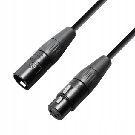 Outlet ADAM HALL K4KMMF KABEL MIKROFONOWY XLR - XLR 0.5m miedziany OFC