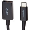 Outlet PRZEJŚCIÓWKA ADAPTER USB 3.1 USB TYP C 0,14M max 5 Gb/s do 15 W