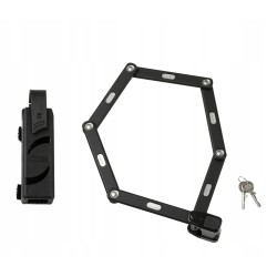 Outlet Zabezpieczenie rowerowe zapięcie składane Abus T4CZP000202BK