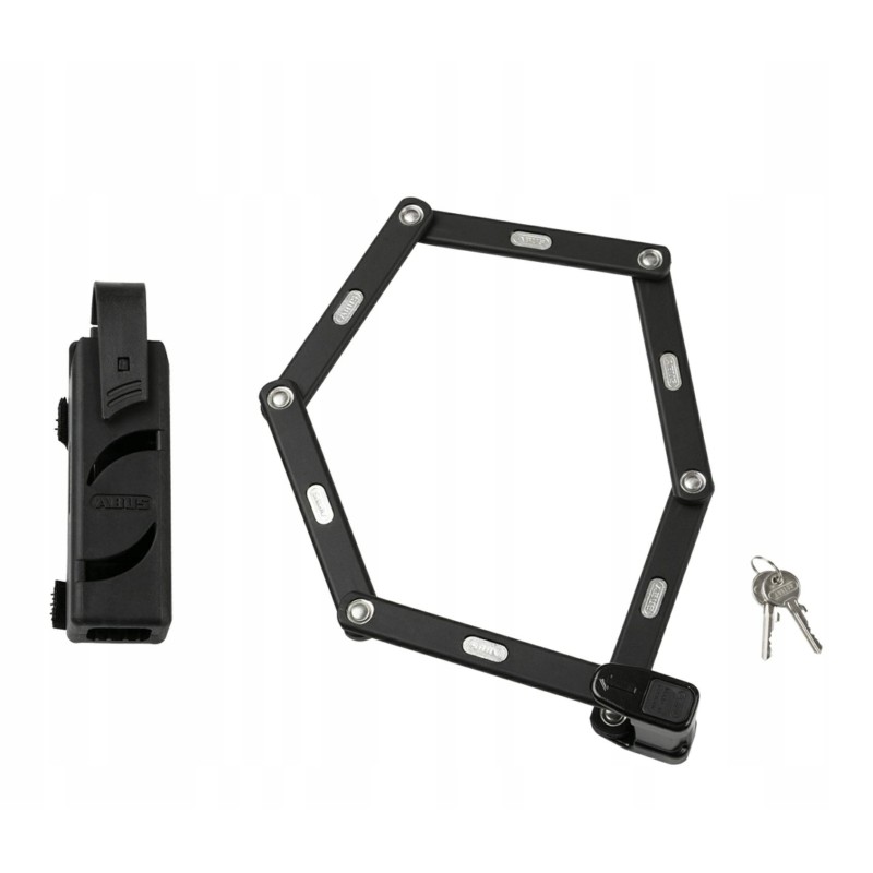 Outlet Zabezpieczenie rowerowe zapięcie składane Abus T4CZP000202BK