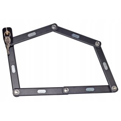 Outlet Zabezpieczenie rowerowe zapięcie składane Abus T4CZP000202BK