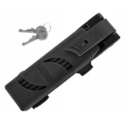 Outlet Zabezpieczenie rowerowe zapięcie składane Abus T4CZP000202BK