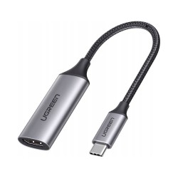 Outlet Adapter USB Ugreen USB-C HDMI srebrny UGR330GRY 4K@60Hz CM297