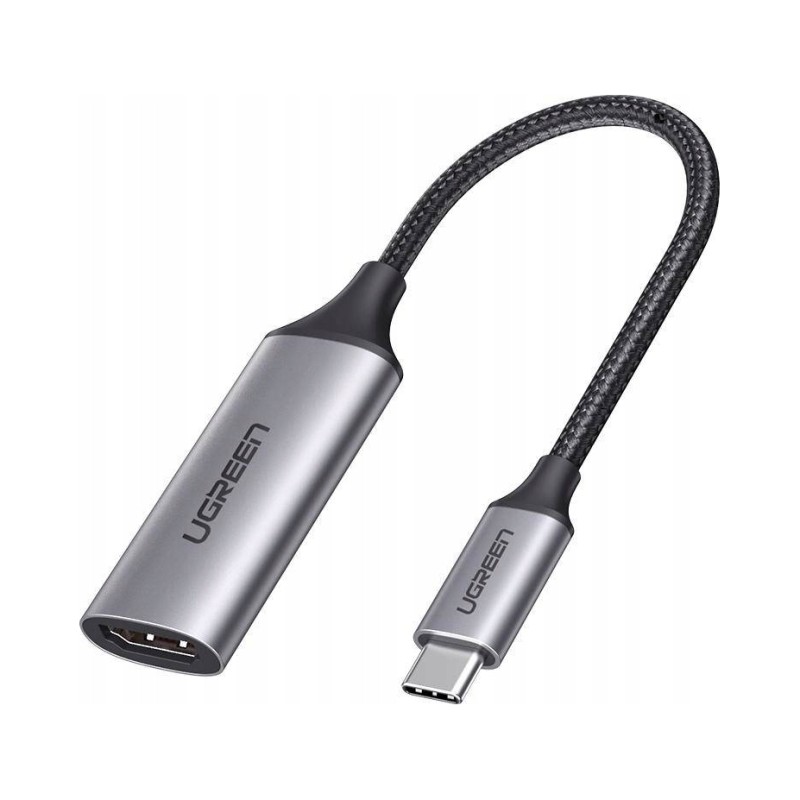 Outlet Adapter USB Ugreen USB-C HDMI srebrny UGR330GRY 4K@60Hz CM297