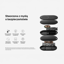 Ładowarka indukcyjna do MagSafe do iPhone, Belkin Foldable, Stand, Qi2 15W