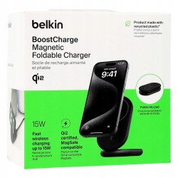 Ładowarka indukcyjna do MagSafe do iPhone, Belkin Foldable, Stand, Qi2 15W