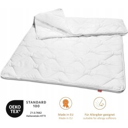 Kołdra zimowa całoroczna 155x220cm mikrofibra ciepła antyalergiczna odpinan