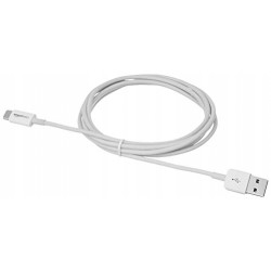 Kabel AmazonBasic USB - USB typ C 0,9 m biały