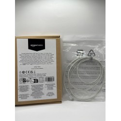 Kabel AmazonBasic USB - USB typ C 0,9 m biały