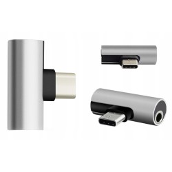 Outlet AK291E ADAPTER PRZEJŚCIÓWKA USB C MINI JACK 3,5MM uniwersalny