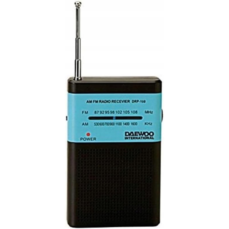 Outlet DAEWOO INTERNATIONAL Analogowe radio DRP-100B pasma FM/AM