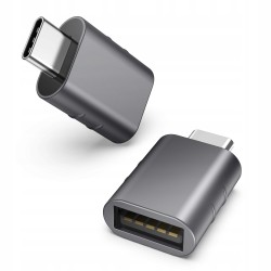 Outlet Syntech Adapter P1-1832 USB C OTG USB 3.0 5 Gbps 2 sztuki kompaktowe