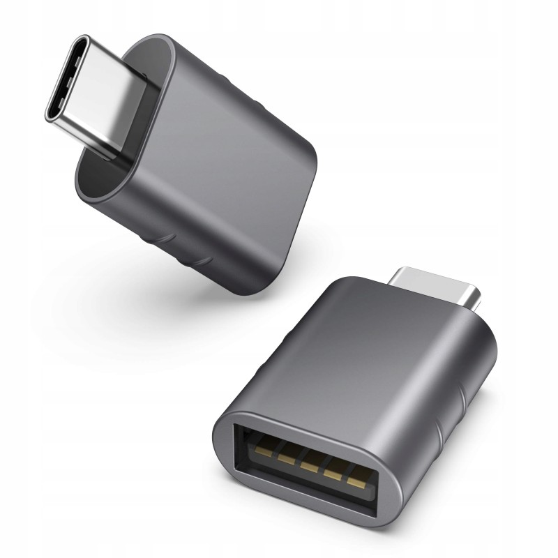 Outlet Syntech Adapter P1-1832 USB C OTG USB 3.0 5 Gbps 2 sztuki kompaktowe