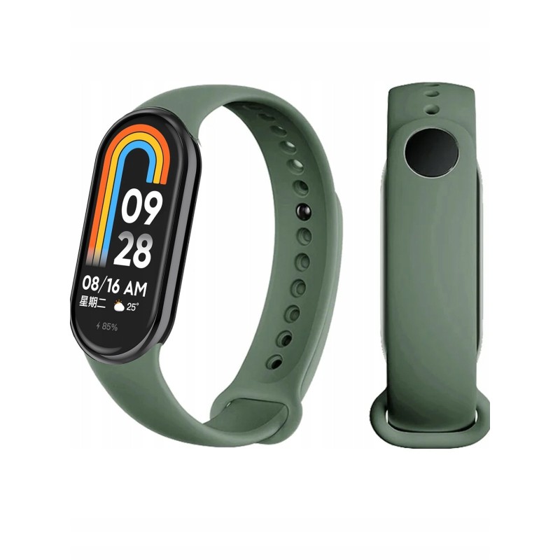 Outlet Smartband Xiaomi Mi Band 8 czarny Bluetooth 190 mAh pulsometr gps