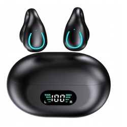 Outlet SŁUCHAWKI DOUSZNE Z KLIPSEM NA UCHO YYK-S19 Bluetooth zasięg 13 m
