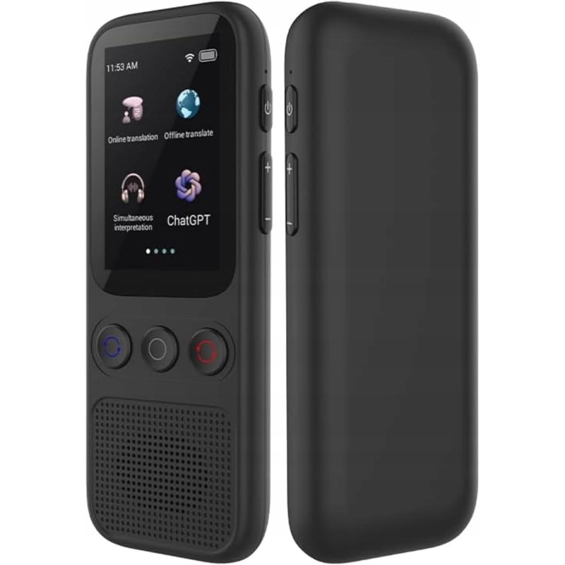 Outlet DuckDik New Language Translator tłumacz głosowy 18 językach 4.2"