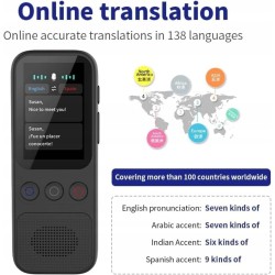 Outlet DuckDik New Language Translator tłumacz głosowy 18 językach 4.2"