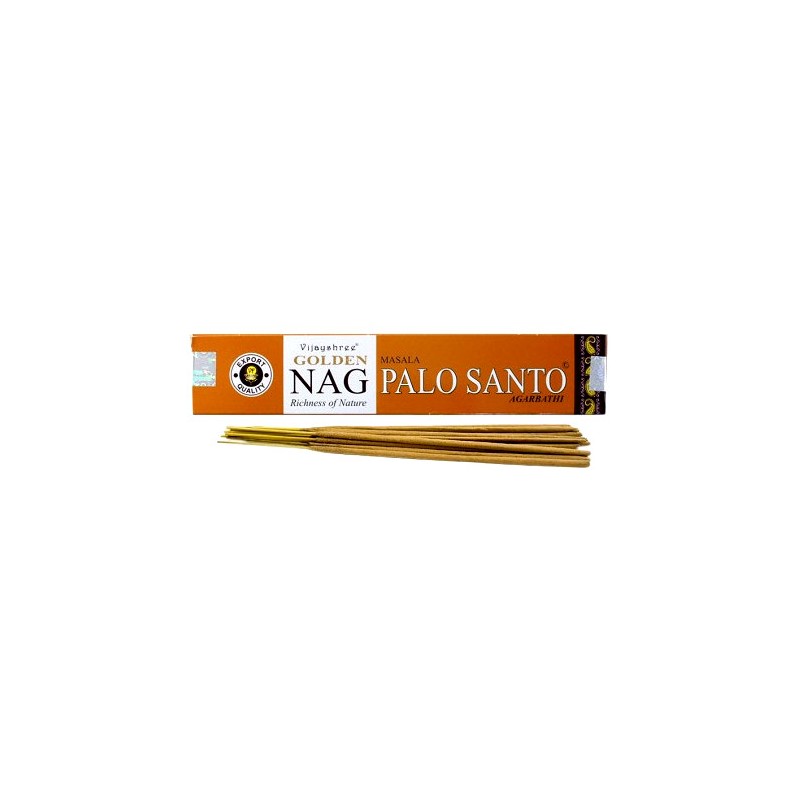 KADZIDEŁKA MASALA GOLDEN NAG PALO SANTO 15g drzewne BOGACTWO NATURY