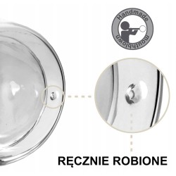 SZKLANKA TERMICZNA Z PODWÓJNYMI ŚCIANKAMI Creano 400 ml 1 szt. bezbarwne