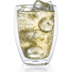 SZKLANKA TERMICZNA Z PODWÓJNYMI ŚCIANKAMI Creano 400 ml 1 szt. bezbarwne