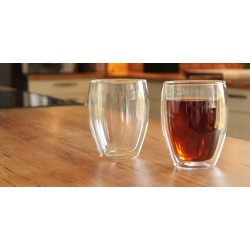 SZKLANKA TERMICZNA Z PODWÓJNYMI ŚCIANKAMI Creano 400 ml 1 szt. bezbarwne