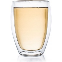 SZKLANKA TERMICZNA Z PODWÓJNYMI ŚCIANKAMI Creano 400 ml 1 szt. bezbarwne