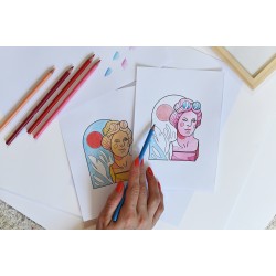 BIC Kredki bezdrzewne trójkątne Coloured Color Up Intensity 24 kolory CE