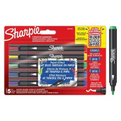 SHARPIE ZESTAW MARKERÓW akrylowy pisaki ARTYSTYCZNE 5SZT. wodoodporne
