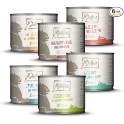 Mokra karma Mjamjam dla kociąt mix smaków 6x200 g kurczak indyk wołowina