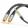 Sonero S-AC600-015 kabel audio dł. kabla 1,5 m mini Jack 3.5 mm-2 x RCA