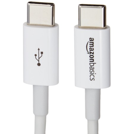 Outlet AmazonBasics L6LUC026-CS kabel USB dł. kabla 1,8m USB C Męska Biały
