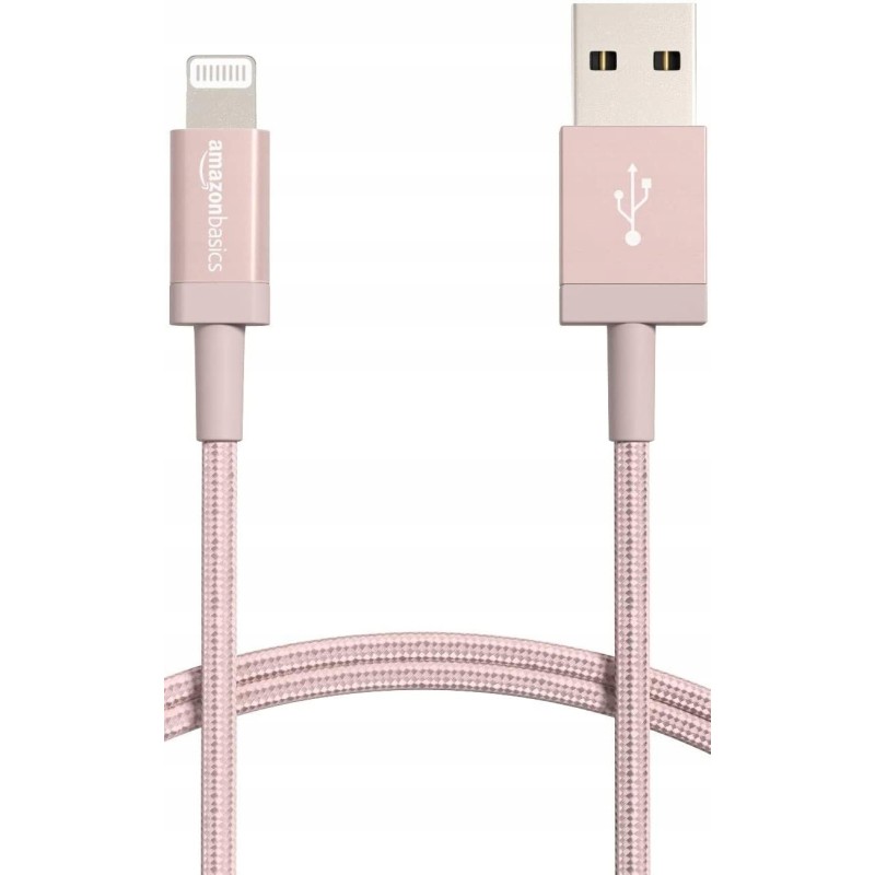 Amazon Basics Kabel do ładowania do iPhone'a dł. kabla 1.8 m do 480 MB/s