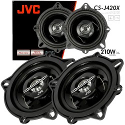Outlet JVC CS-J420X Głośniki samochodowe 100mm / 10cm 2 drożne moc 21 W