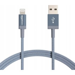 Outlet Kabel USB - Apple Lightning AMAZON BASICS dł. kabla 1,8m max 480Mb/s