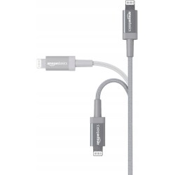 Outlet Kabel USB - Apple Lightning AMAZON BASICS dł. kabla 1,8m max 480Mb/s