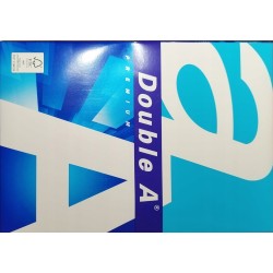 Papier biurowy Double A format A4 80gm2 500 sztuk Premium 210/297mm BIAŁY