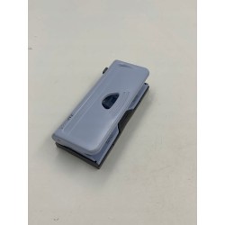 Dziurkacz długoramienny Rapesco odcienie szarości i srebra max 10 arkuszy