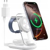 Outlet Ładowarka Mag Safe 3 w 1 stacja ładująca do Apple Watch i iPhone'a