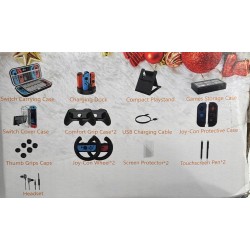 Outlet Mooroer Zestaw akcesoriów do akcesoriów Nintendo Switch ergonomiczne